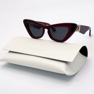 NEW BURBERRY SUNGLASSES RED WOMEN BE4421U 4128/87 BURBERRY BE4421U 412887